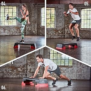 Step Reebok Originale 3 altezze