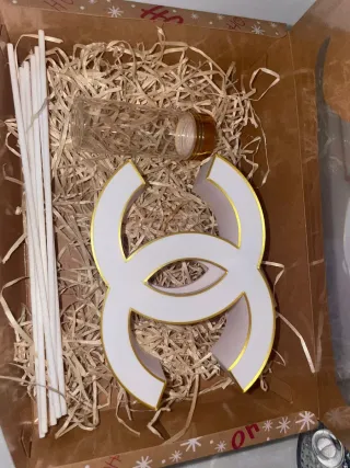 Profumatore Natale CC Bianco Oro