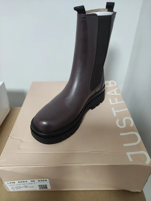 Botas Justfab Marrón Talla 40
