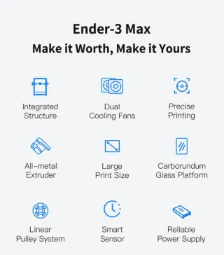 Impresora 3D Creality Ender-3 MAX