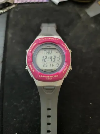 Reloj Casio Tough Solar Rosa OFERTA