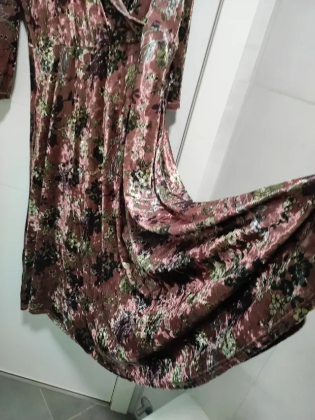 Vestido fiesta XL nuevo estampado floral