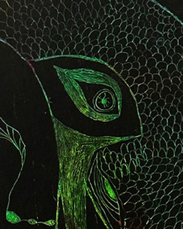 Lámina decorativa abstracta