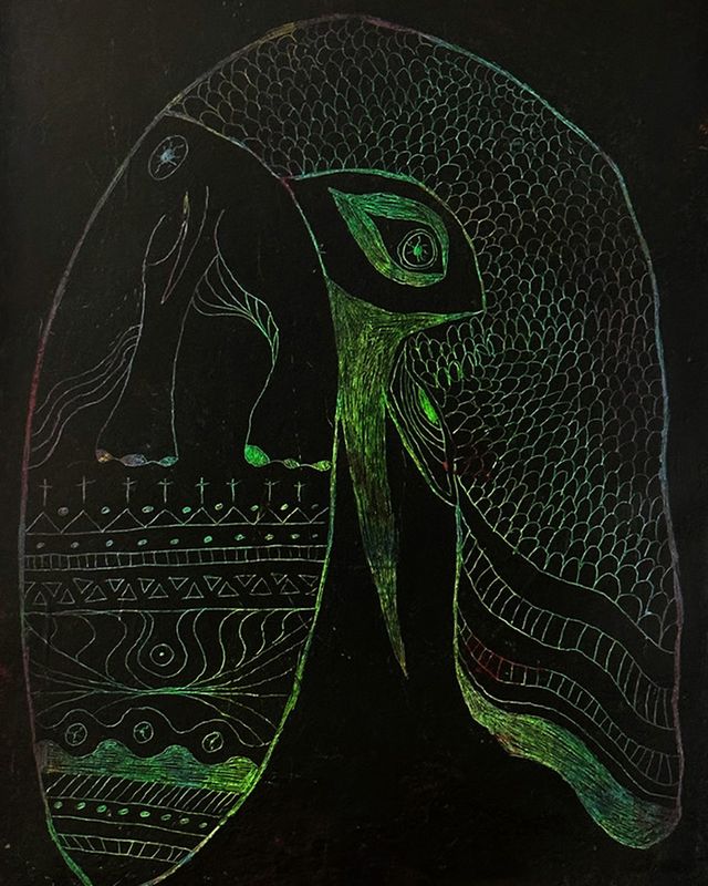 Lámina decorativa abstracta