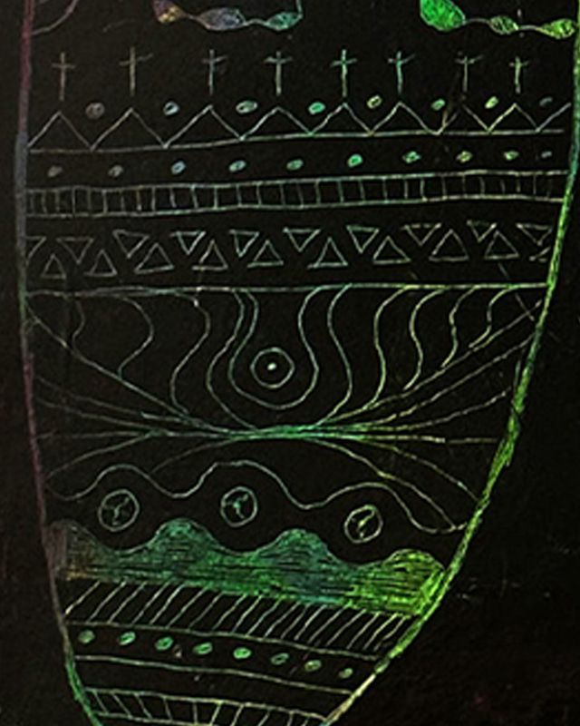 Lámina decorativa abstracta