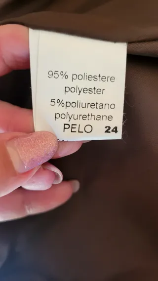 Piumino donna con pelliccia ecologica