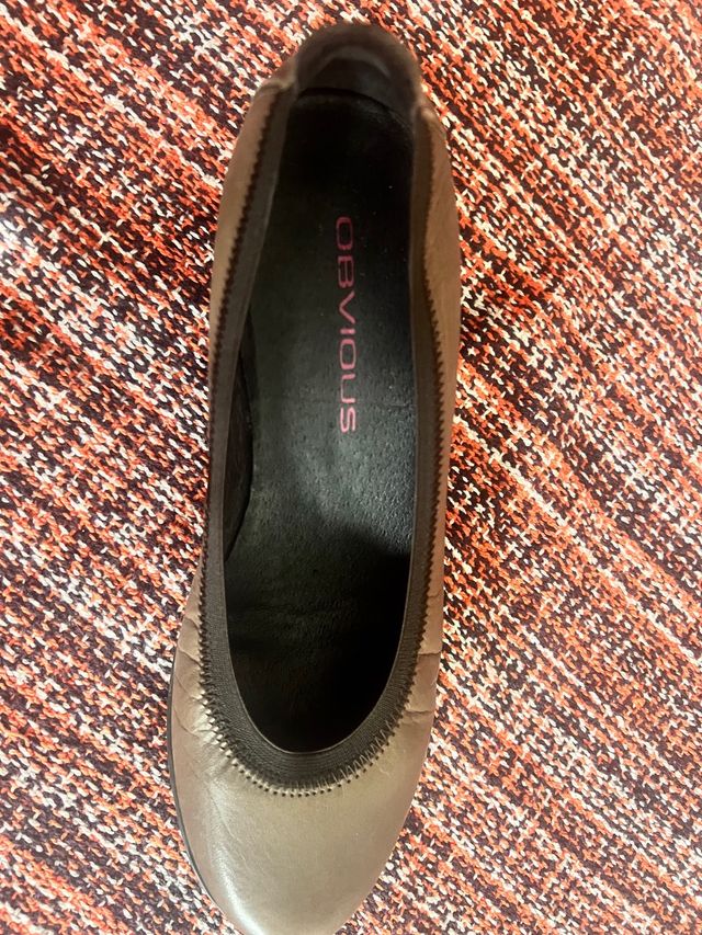 Zapatos Obvious Talla 38 Marrón Dorado