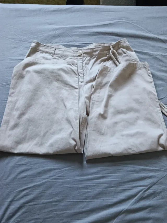Pantalones Cortefiel Beige Talla Grande