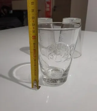 3 Bicchieri Campari in Vetro