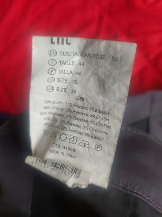 2 Pantalones de Trabajo Cofra Grises