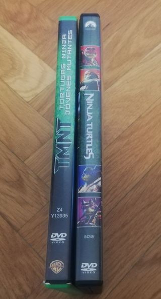 PACK NUEVAS "TORTUGAS NINJA": 3 PELÍCULAS EN DVD
