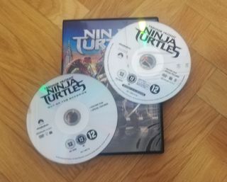 PACK NUEVAS "TORTUGAS NINJA": 3 PELÍCULAS EN DVD