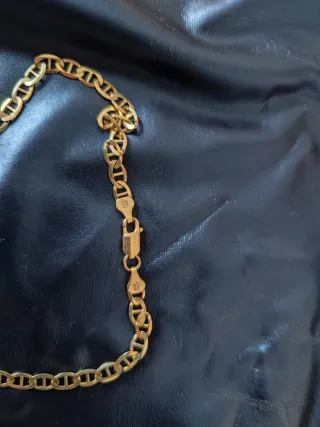 Cadena de plata con cruz hombre 925