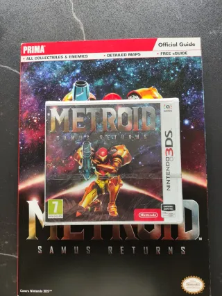 N3DS Metroid Samus Returns PAL Precintado + Guía