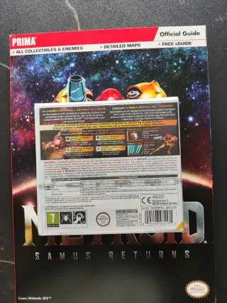 N3DS Metroid Samus Returns PAL Precintado + Guía