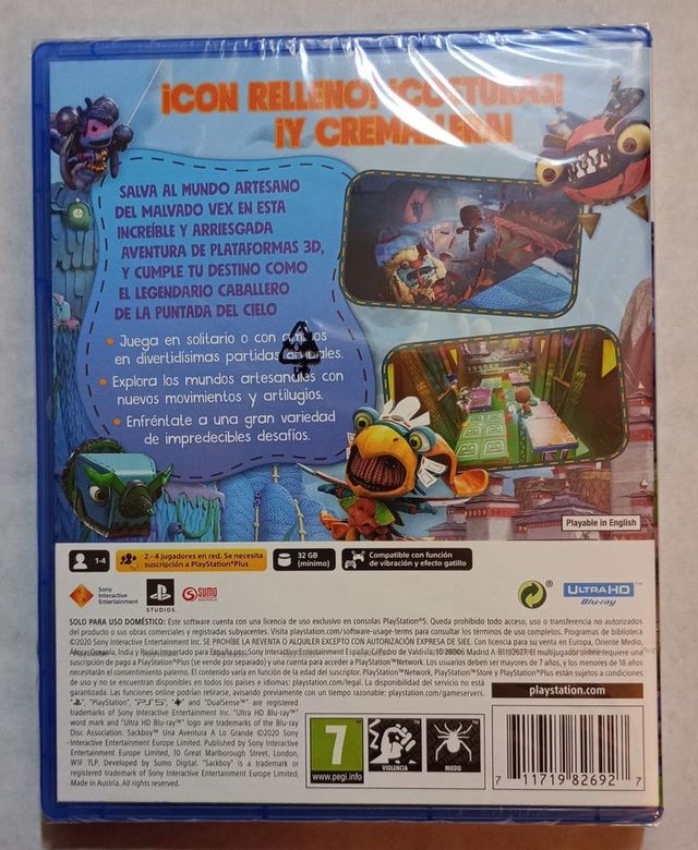 Sackboy: Una aventura en grande PS5 sigillato