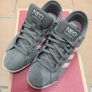 Adidas Neo Zapatillas Grises y Rosas