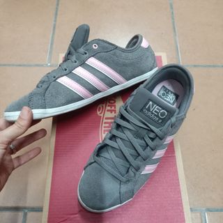 Adidas Neo Zapatillas Grises y Rosas