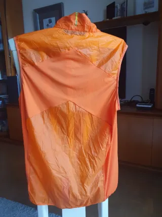 Chaleco cortavientos Mavic Talla L Naranja