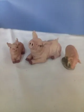 Figuras de belén de resina