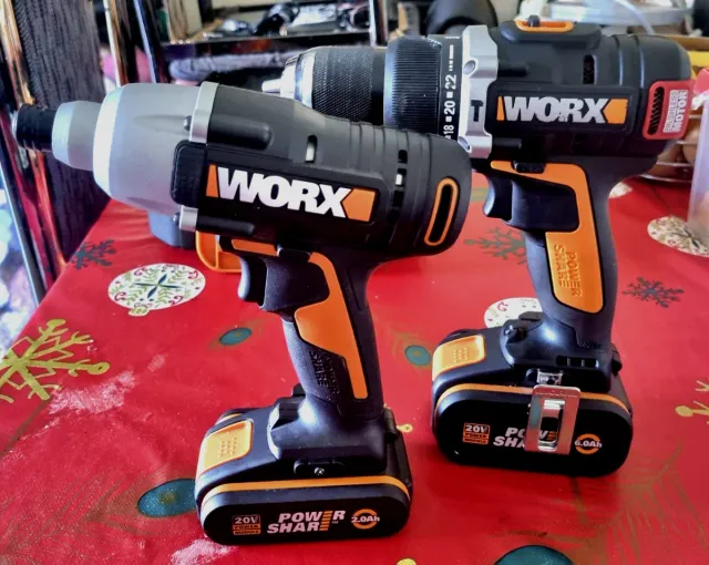 Taladro Worx 20V Brushless Motor