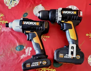 Taladro Worx 20V Brushless Motor