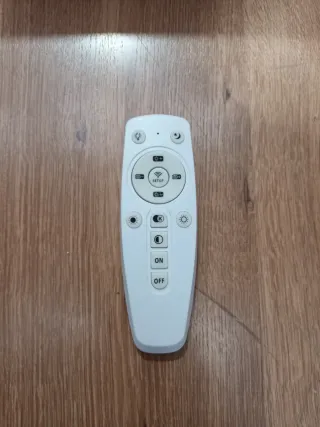 Lámpara Plafón Techo 80W Blanco-Marrón