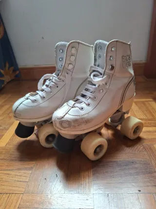 Patines artísticos blancos SCHOOL