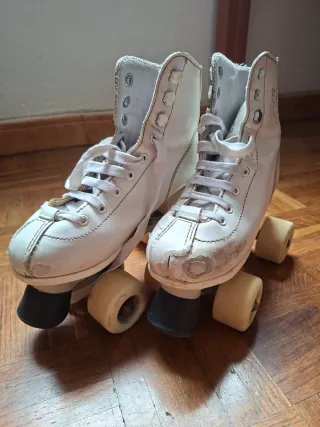 Patines artísticos blancos SCHOOL