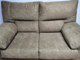 Sofá de 2 plazas gris