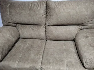 Sofá de 2 plazas gris
