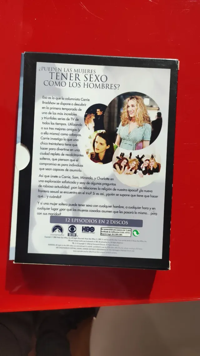 Sexo en Nueva York Temporada 1 DVD Completa