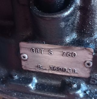 Motor Renault G8TS760