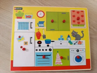 Puzzle madera cocina Nathan