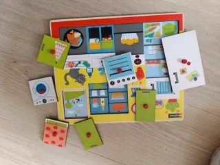 Puzzle madera cocina Nathan