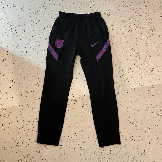 Chandál FC Barcelona Niño M Nike Auténtico Negro