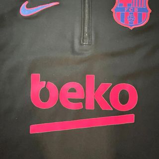 Chandál FC Barcelona Niño M Nike Auténtico Negro