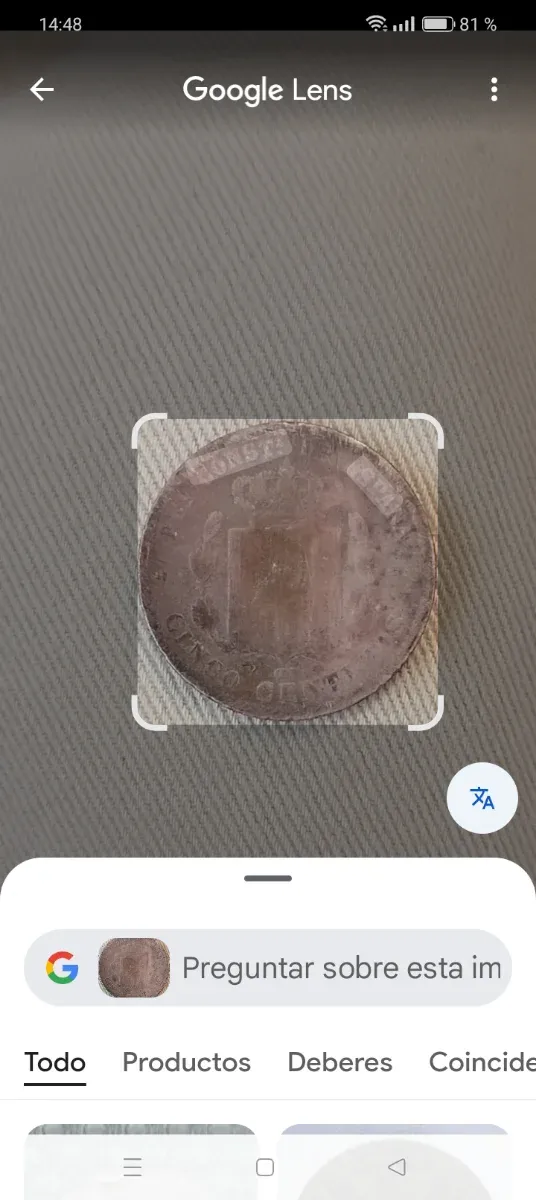 Lote de monedas antiguas