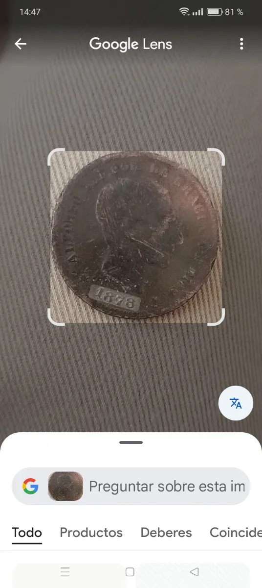 Lote de monedas antiguas