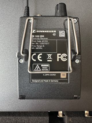 Equipo monitoreo inalhámbrico In-Ear Completo