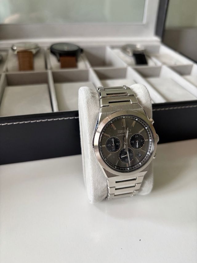 Reloj Seiko Cronógrafo Acero