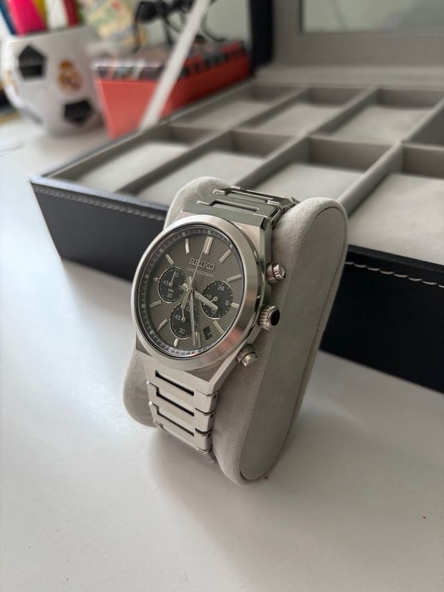 Reloj Seiko Cronógrafo Acero
