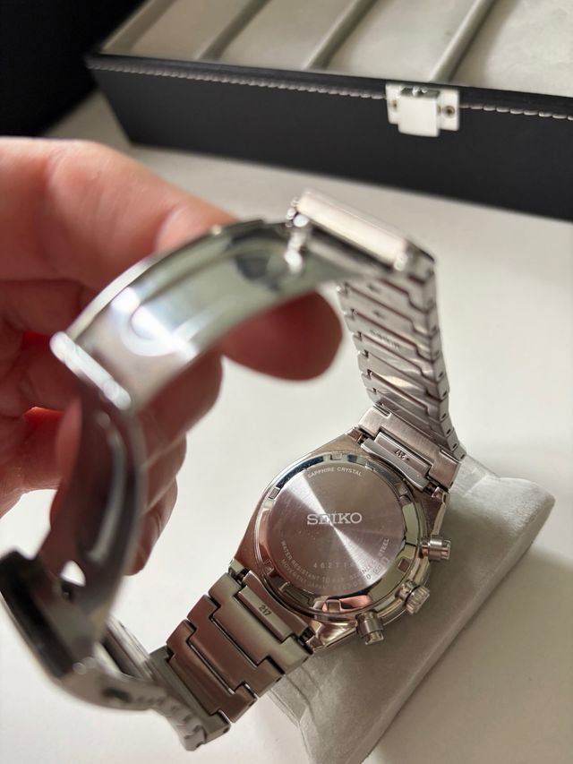 Reloj Seiko Cronógrafo Acero