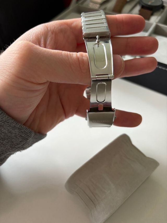 Reloj Seiko Cronógrafo Acero