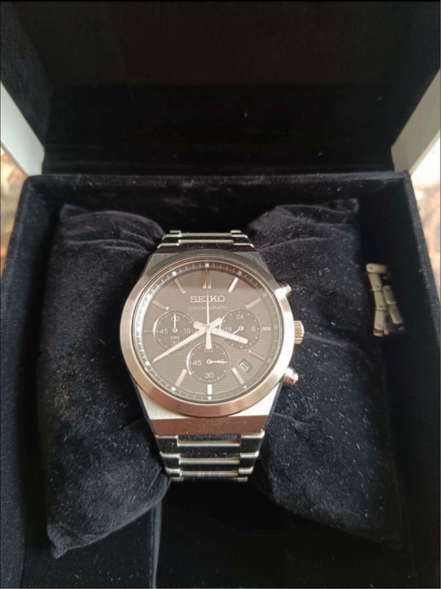 Reloj Seiko Cronógrafo Acero