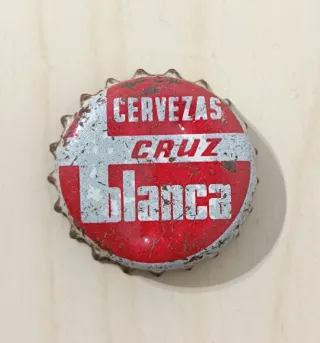 Chapa Cerveza Cruz Blanca
