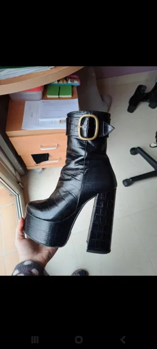 Botas de tacón alto Yellow shop negras