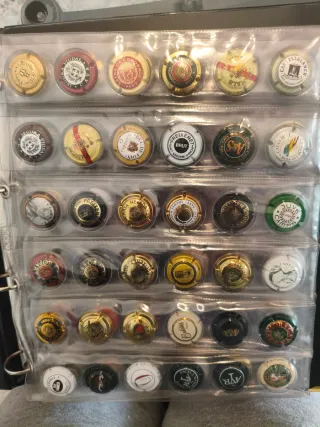 Álbum Chapas Cava + 108 Chapas Variadas