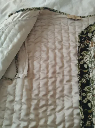 Chaleco boho estampado talla única