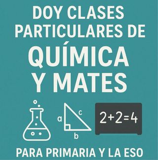 Clases particulares- Mates y Quimica